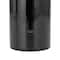Hello Honey® 8.25" Black Round Metal LED Rechargeable Table Lamp Set, 2ct.
